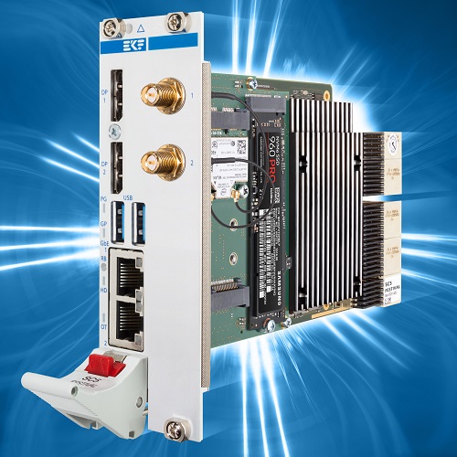 Carrier Card w. S42-MC / 8HP Front Panel Assembly